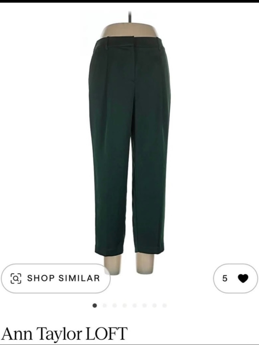 Ann Taylor Loft Pleated Pants - 10P